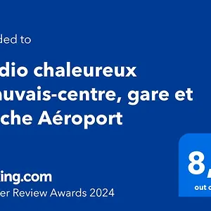 Appartement Chaleureux Beauvais-centre, Gare Et Proche Aéroport, Beauvais